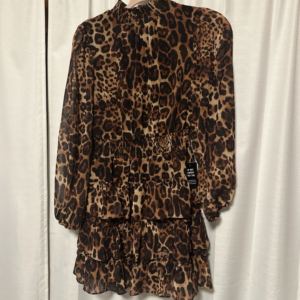 Brand new leopard dress